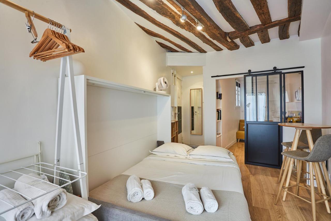 Apartmán Studio Le Marais Renove / Paris Historique Exteriér fotografie